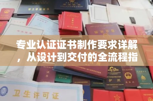 花山专业认证证书制作要求详解，从设计到交付的全流程指南