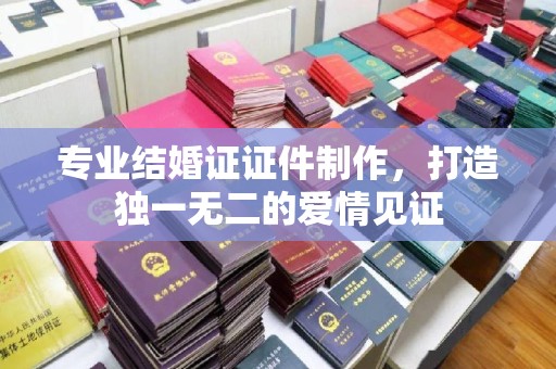 花山专业结婚证证件制作，打造独一无二的爱情见证