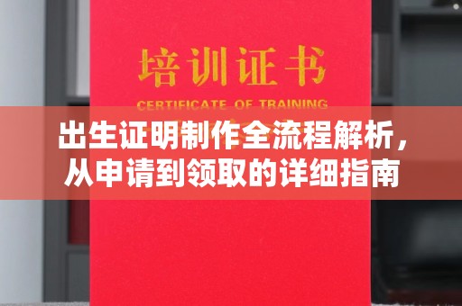 花山出生证明制作全流程解析，从申请到领取的详细指南