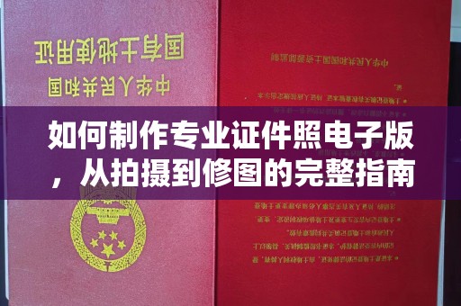 花山如何制作专业证件照电子版，从拍摄到修图的完整指南